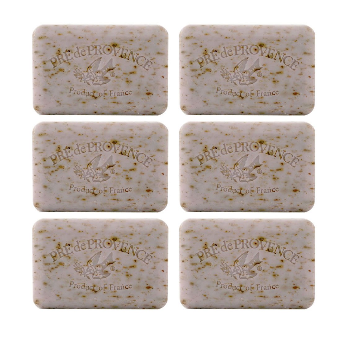Pre de Provence 250g Lavender Soap - Pack of 6 Bars | Natural French Soap for Relaxation & Aromatherapy | Perfect for Bath, Shower & Gift Giving