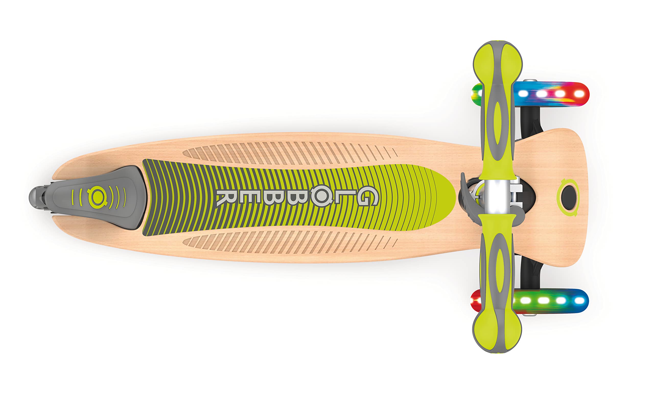 Globber Primo Foldable Wooden Flashlight - Compact & Durable for Camping, Hiking & Emergency Use