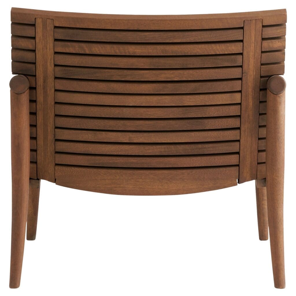 Cyan Design 11736 Acqua Chair - Teak Wood & Off White Upholstered Dining Chair for Kitchen, Dining Room, and Outdoor Patio Use