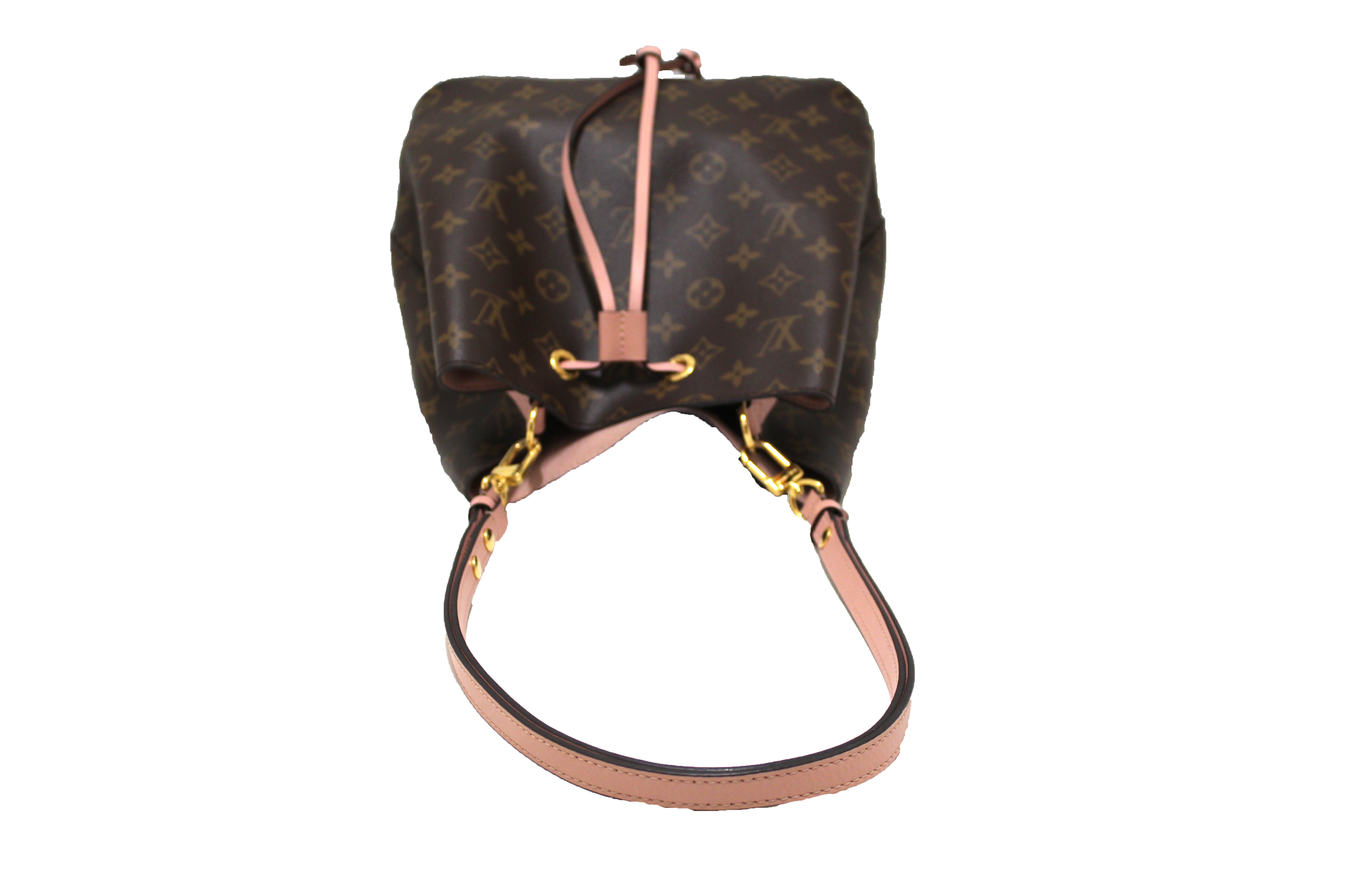Authentic Louis Vuitton Classic Monogram Pink NeoNoe Shoulder Bag - Luxury Designer Handbag for Women, Perfect for Work, Travel & Everyday Use