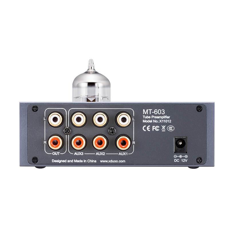 xDuoo MT 603 Tube Headphone Amplifier & Preamp - High Fidelity Audio for Home Studio, Vinyl Listening & Audiophile Enthusiasts