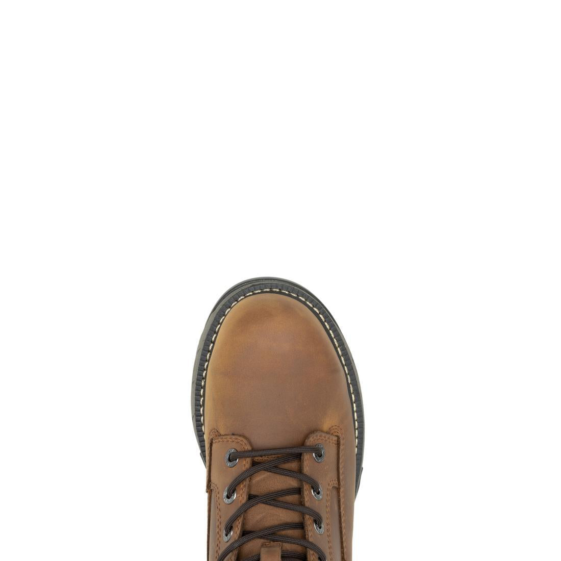 ReForce EnergyBound™ 6 Waterproof CarbonMax® Work Boots for Men - Durable Brown Safety Shoes for Construction, Hiking & Outdoor Work