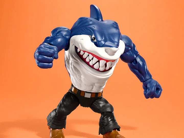 Street Sharks 30th Anniversary Ripster Action Figure - Collectible Toy for 90s Nostalgia & Kids Play | Perfect Gift for Shark Lovers & Action Figure Collectors
