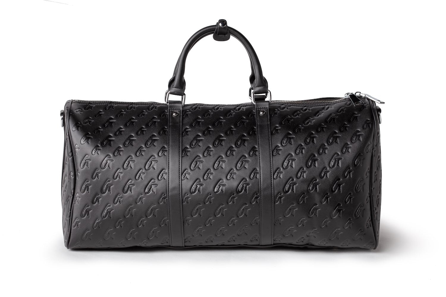 Monogram Duffle Bag in Black & Pink - Stylish Travel & Gym Bag for Women & Men | Perfect for Weekend Getaways, Workouts & Carry-On Luggage