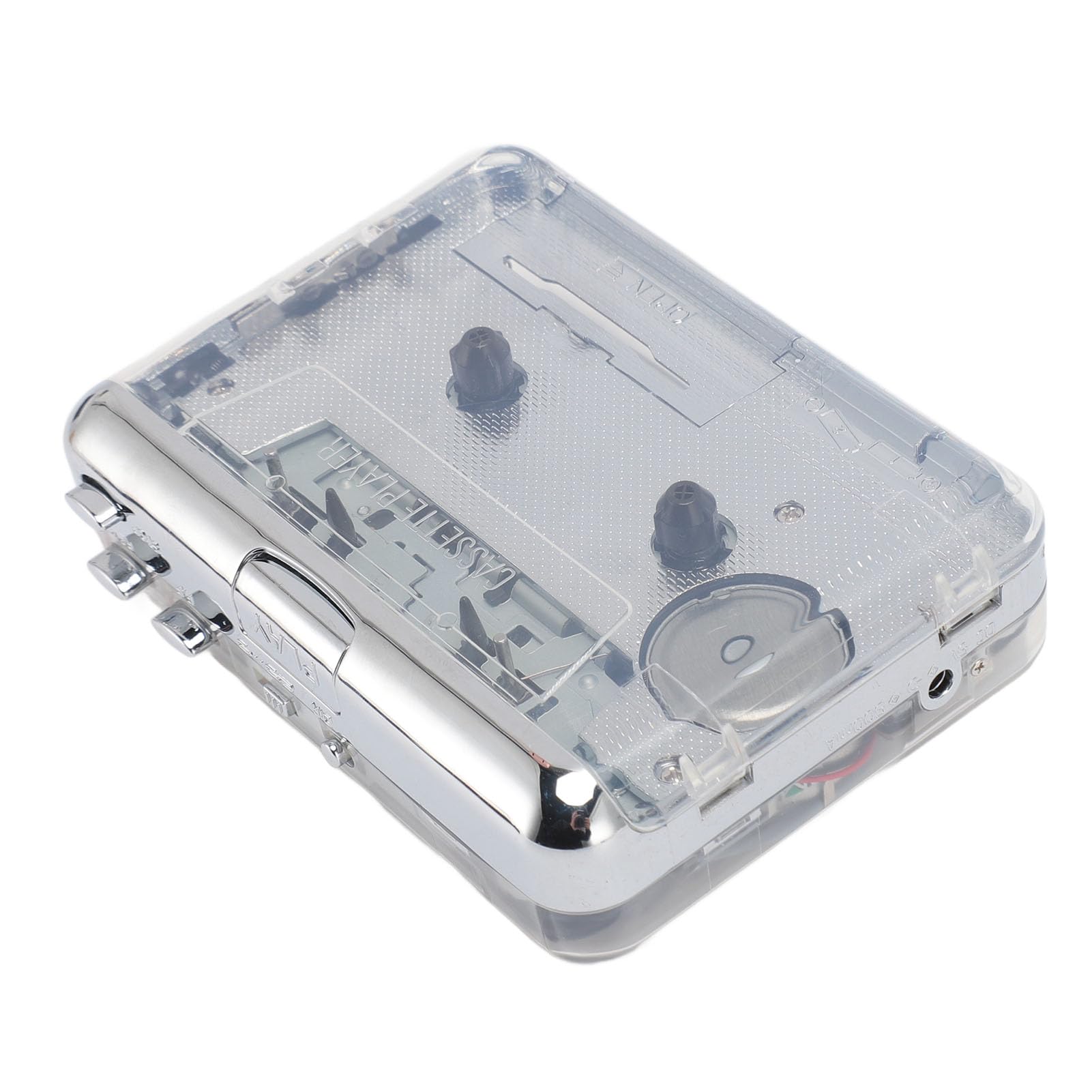 Portable Cassette Tape Player with Stereo Sound & 3.5mm Jack - Convert Cassette to MP3 for Home, Travel & Nostalgic Music Listening