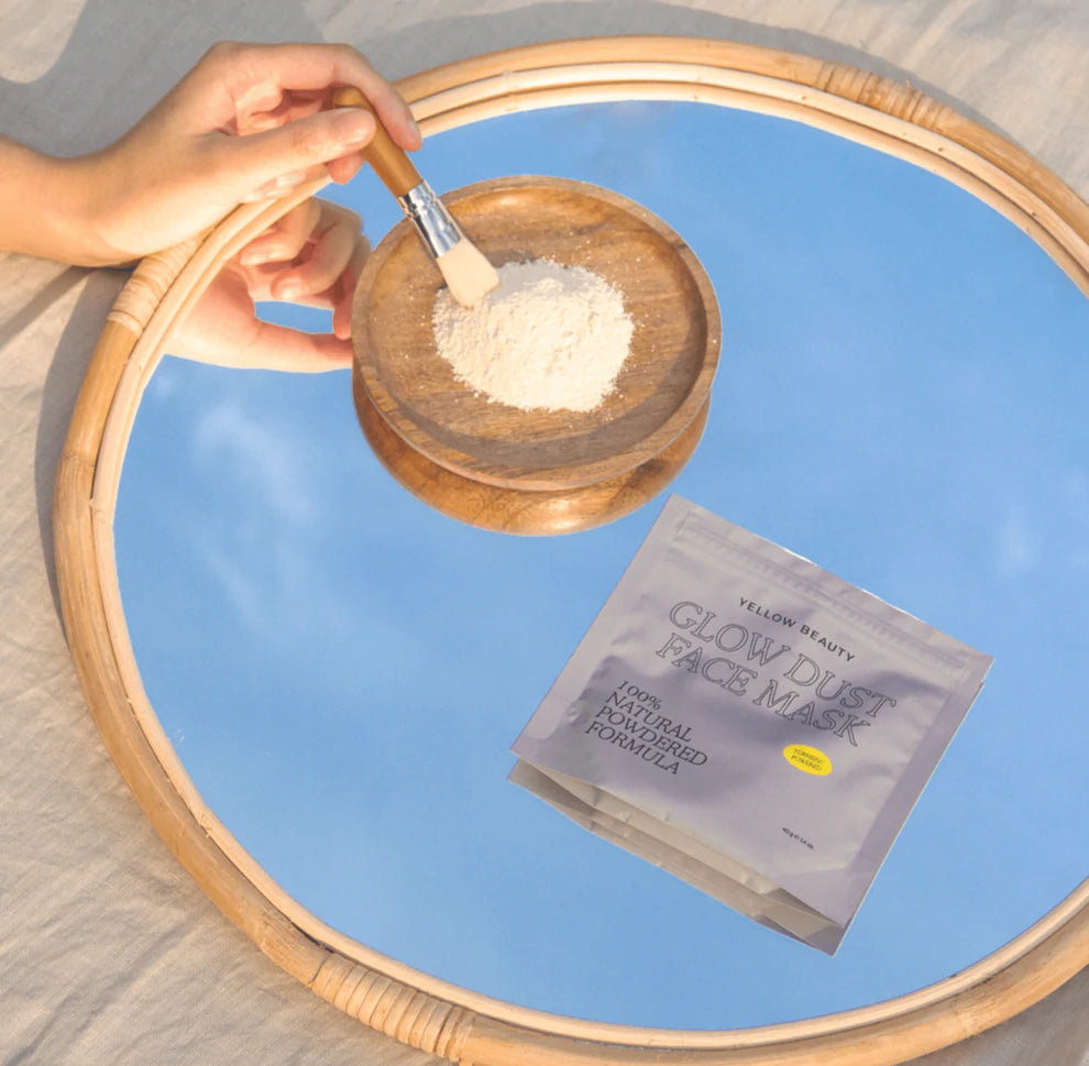Glow Dust Facial Mask - Brightening & Hydrating Face Mask for Radiant Skin | Perfect for Nighttime Skincare & Spa Days