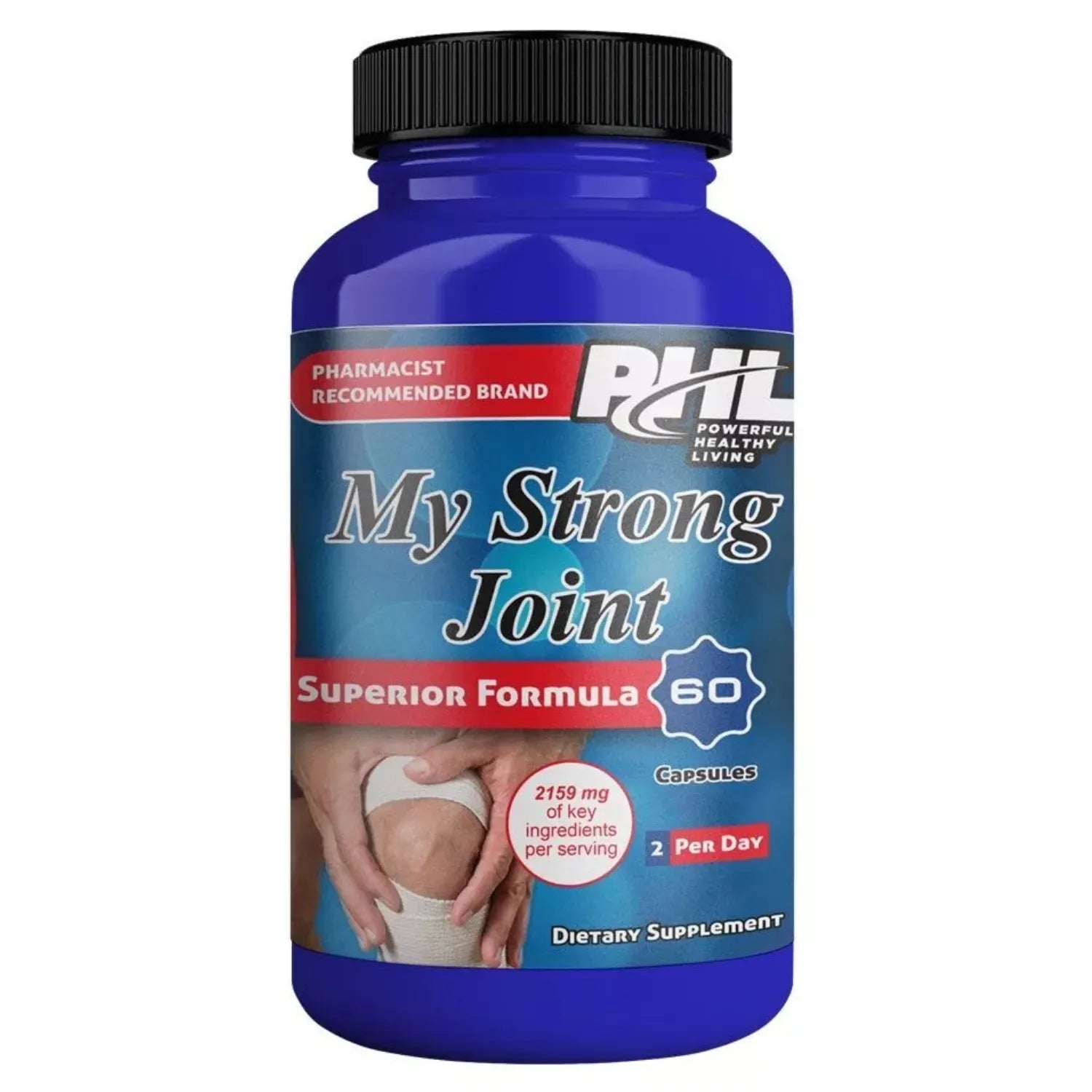 PHL My Strong Joint Capsules - 60 Count | Premium Joint Support Supplement for Mobility & Flexibility | Ideal for Active Adults, Athletes & Seniors