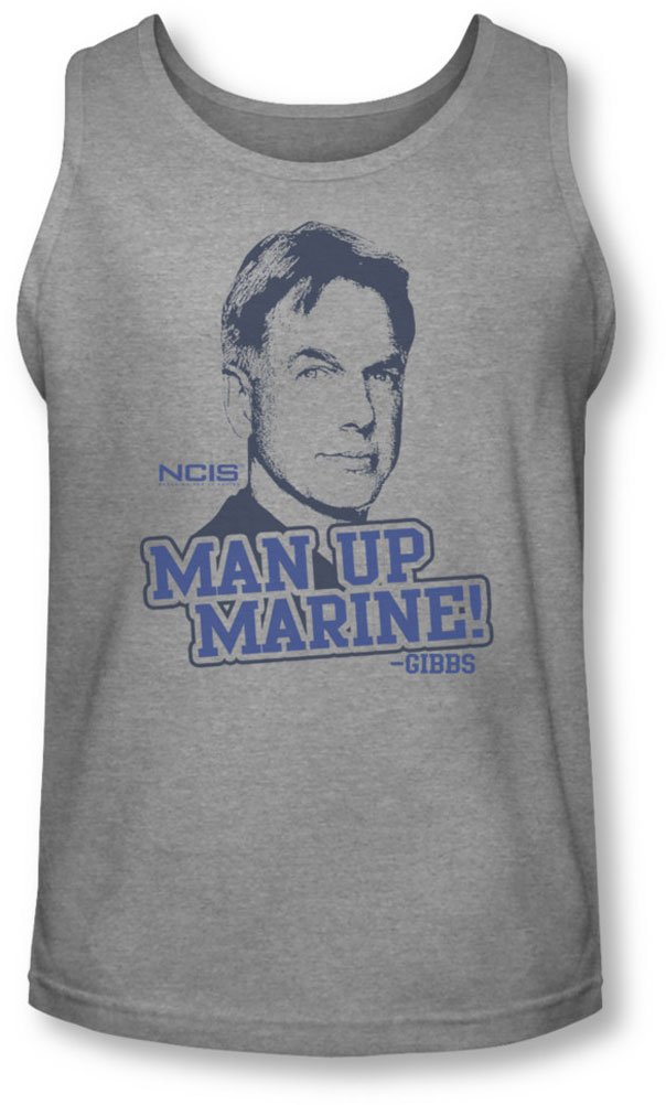 NCIS Men's Man Up Tank Top - Comfortable & Stylish Muscle Tee for Gym, Workout, and Casual Wear