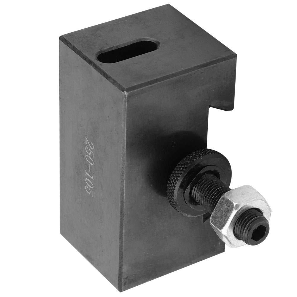 250-105 Universal High Hardness CNC Lathe Tool Post Holder Set - Quick Change Mini Tool Post for Precision Machining & Heavy Cutting | Ideal for Metalworking, Turning, Milling & DIY Projects