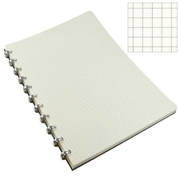 Atoma Elegant Disc Bound Refillable Notebook 210 x 295mm - Customizable Planner for Office, School & Creative Projects | Premium Paper, Durable Cover | Perfect for Journaling, Note Taking & Organization