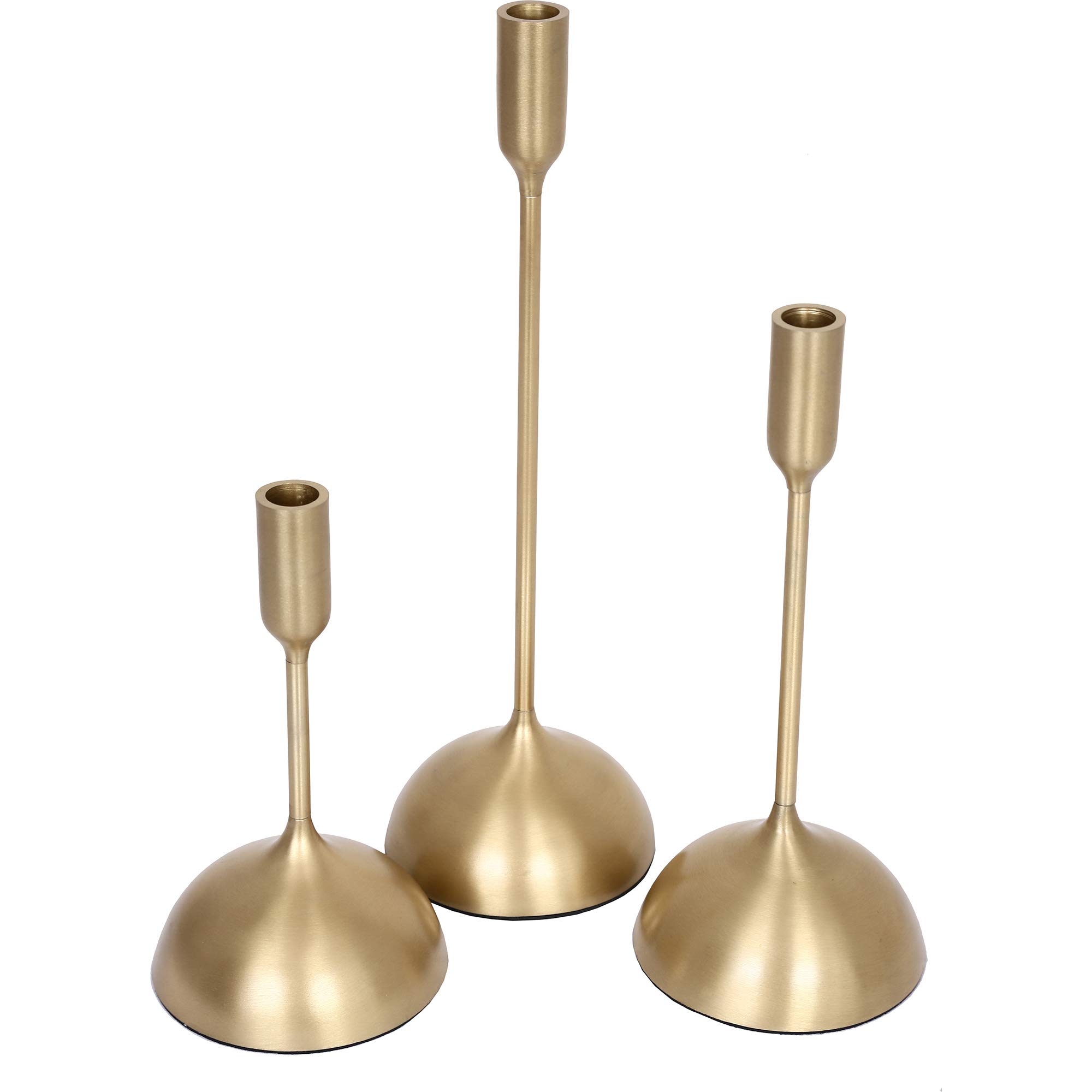 Ren-Wil Ferris Gold Candle Holder - Elegant Home Decor for Dining Table, Wedding Centerpiece & Holiday Decorations
