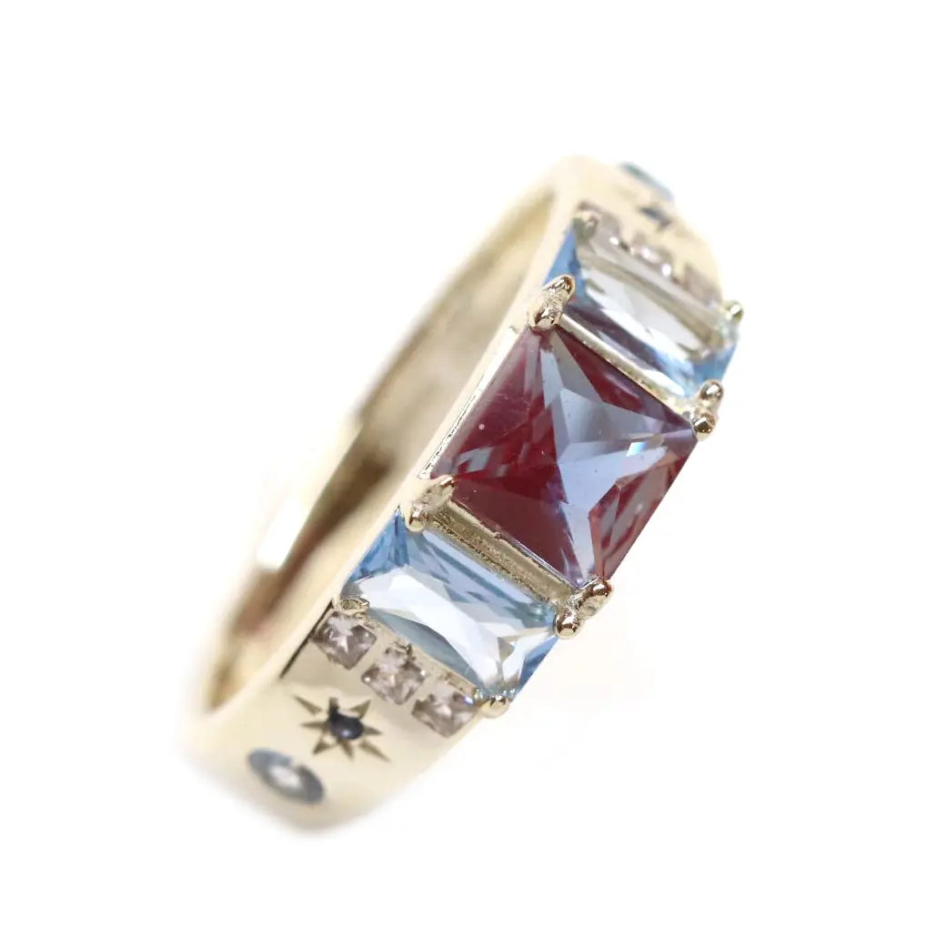Jamie Ring - Elegant Stainless Steel Stackable Ring Set for Women | Perfect for Everyday Wear, Gifts & Special Occasions