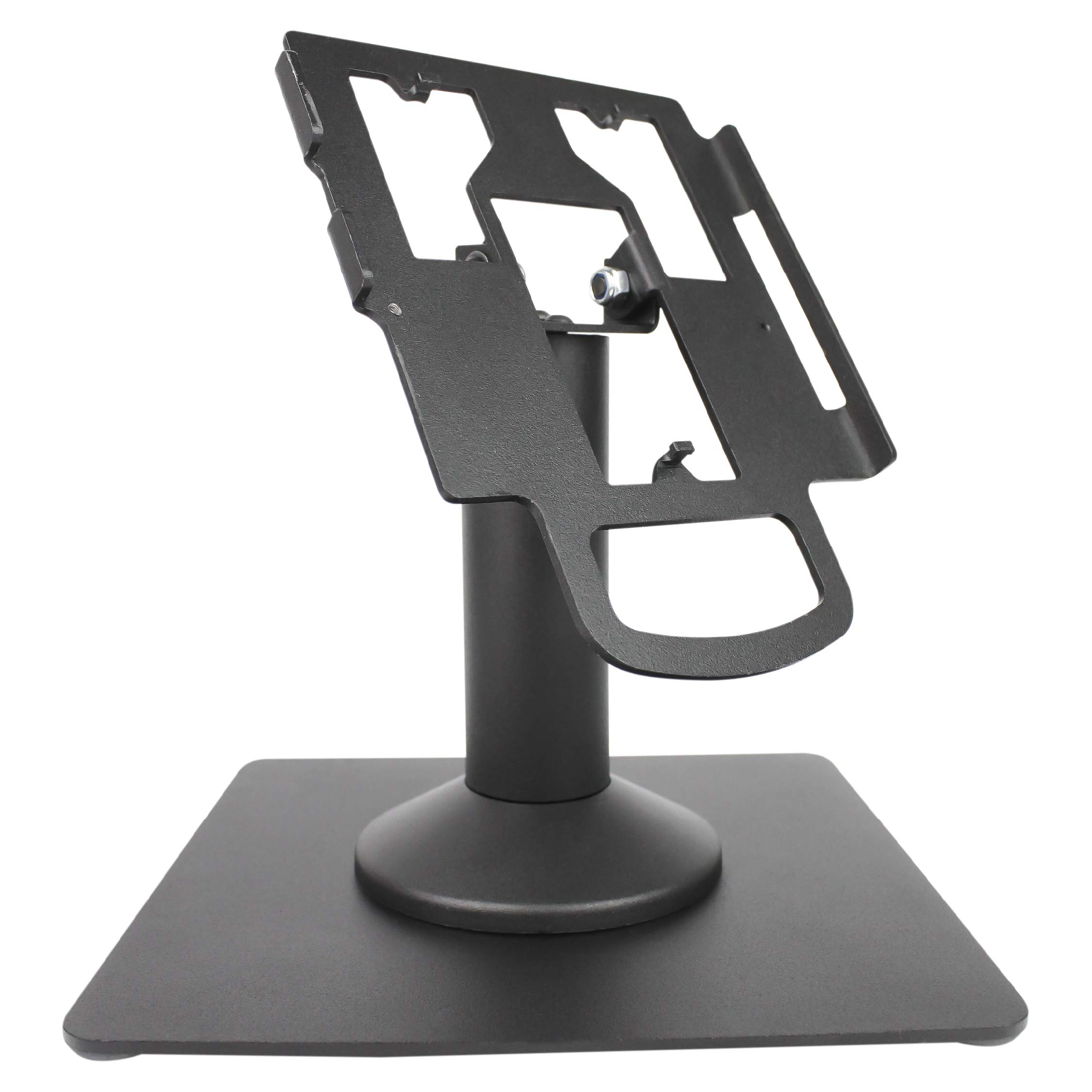 DCCStands Freestanding Swivel & Tilt Pax PX5 Terminal Stand - Adjustable Monitor Mount for Office, Home, and Retail POS Systems