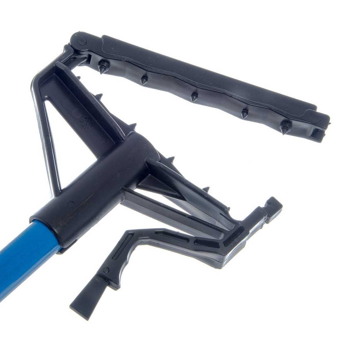 Carlisle 4166414 Sparta Spectrum Quick Release Fiberglass Mop Handle - 60 Inch Blue Heavy Duty Cleaning Tool for Floors, Garages & Commercial Use