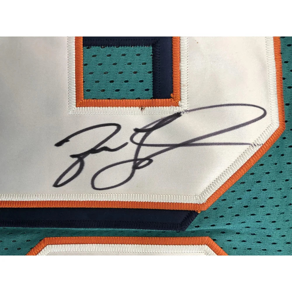 Jason Taylor Autographed Miami Dolphins NFL Jersey - Teal Home Jersey with PSA/DNA COA - Perfect for Football Collectors, Sports Memorabilia Fans & Dolphins Supporters - Great for Display, Gifts and Game Day