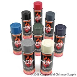 Hearthstone Brown Gas Vent Paint - Chimney 43143 for Fireplace Safety