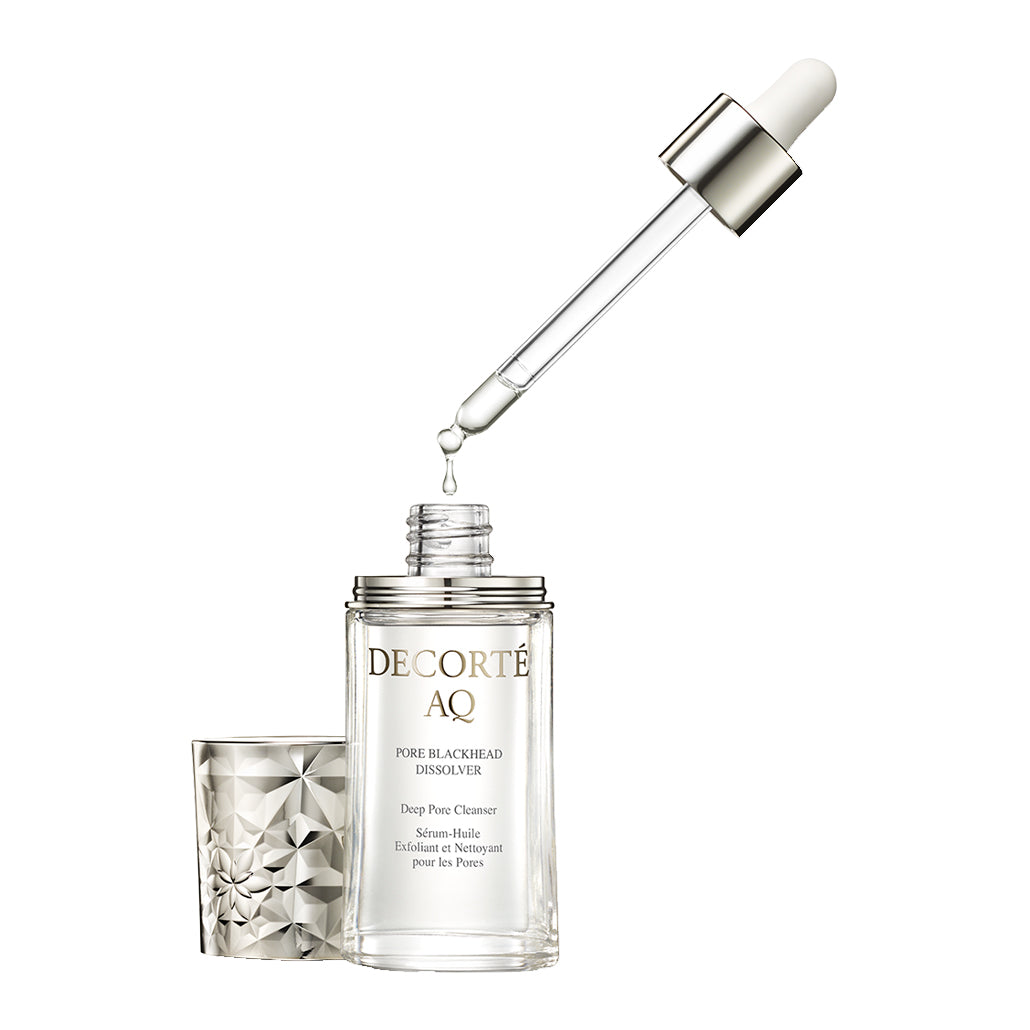 DECORTÉ AQ Pore Blackhead Dissolver - Deep Cleansing Treatment for Blackheads & Clogged Pores | Gentle Exfoliating Facial Care for Smooth Skin | Perfect for Daily Skincare & Pre-Makeup Prep
