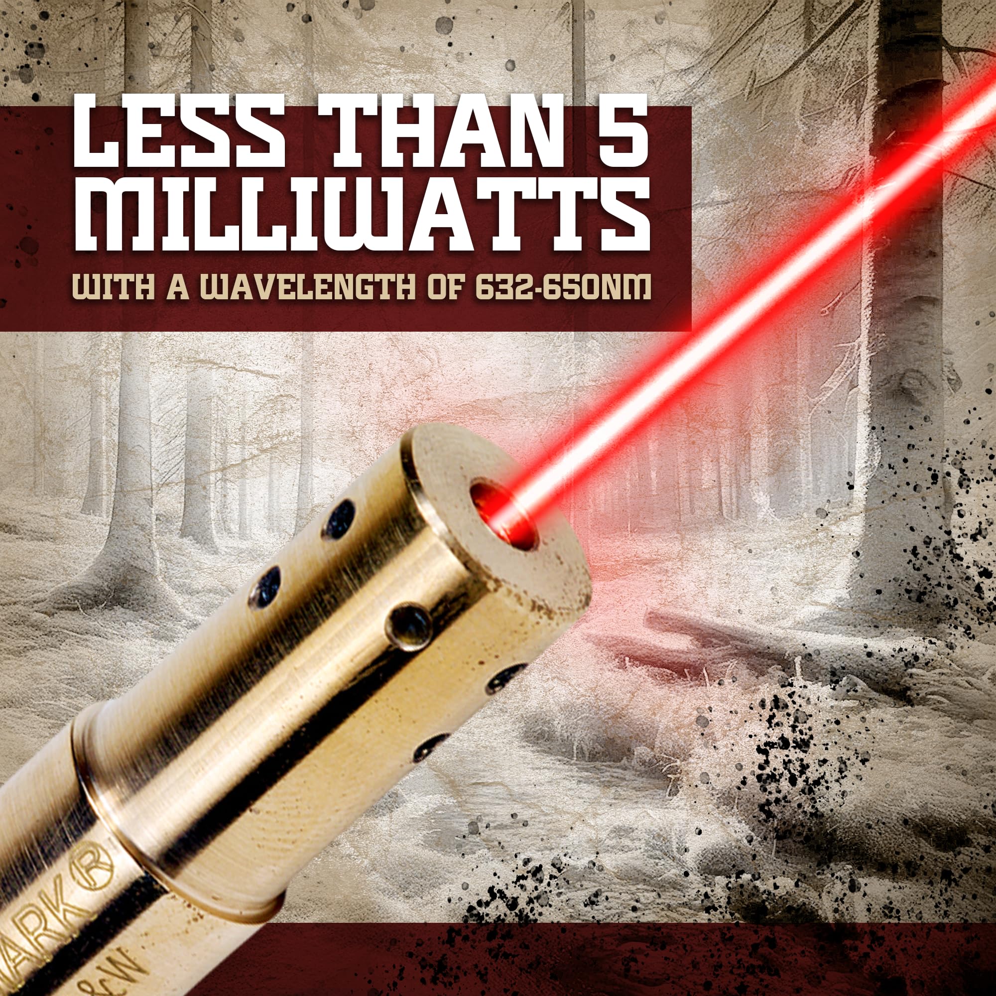 Sightmark Red Laser Pistol Boresight - High Precision Gunsight for Pistols & Handguns | Perfect for Zeroing, Hunting & Target Practice