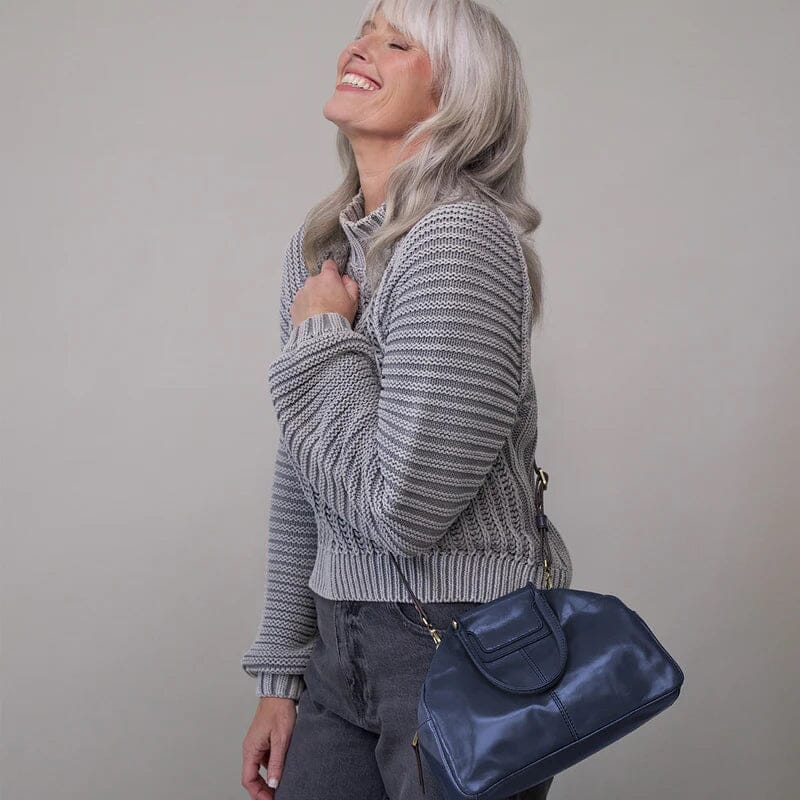 HOBO SHEILA DROP HANDLE SHATCHEL - Stylish Leather Crossbody Bag for Women | Perfect for Work, Travel & Everyday Use