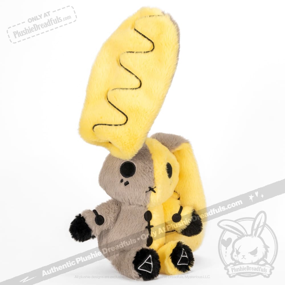 Plushie Dreadfuls Deafness Awareness Rabbit - Soft Stuffed Animal Toy for Kids, Adults & Collectors - Perfect for Gifts, Bedroom Decor & Sensory Comfort