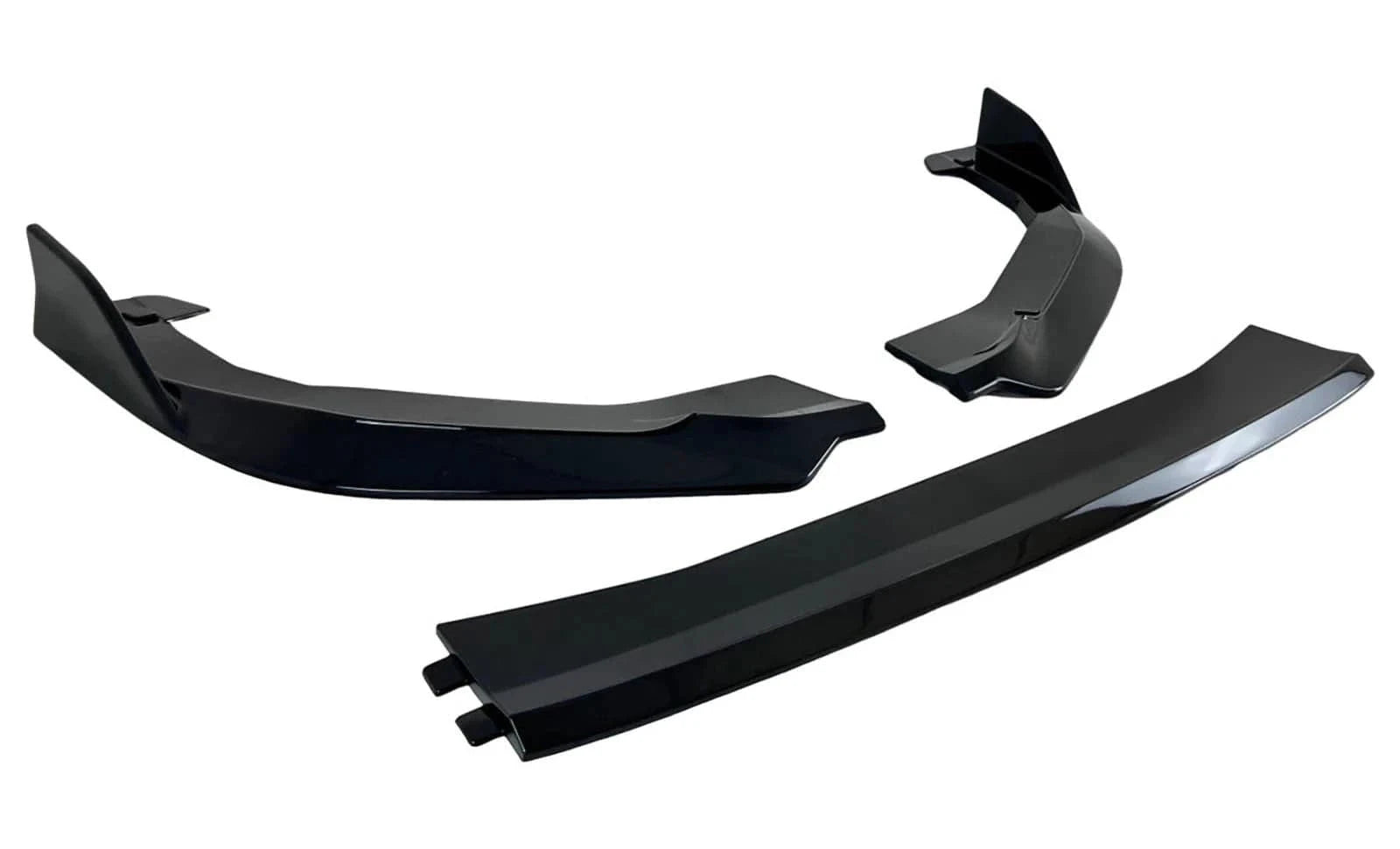 IKON MOTORSPORTS Gloss Black ABS Front Bumper Lip for 2022-2025 Subaru WRX | D-Style Design | Enhanced Aerodynamics & Sporty Look | Perfect for Street Racing & Car Shows