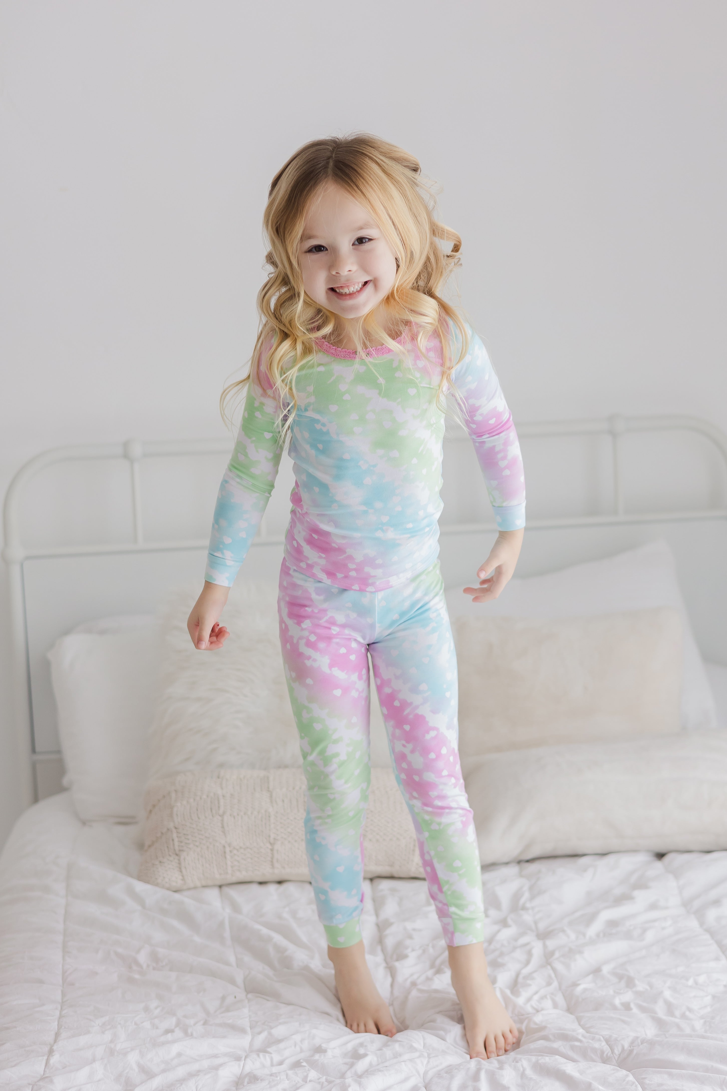 Love Crush Full Length Matching Set - Women's Loungewear & Sleepwear for Valentine's Day, Date Night & Cozy Nights at Home