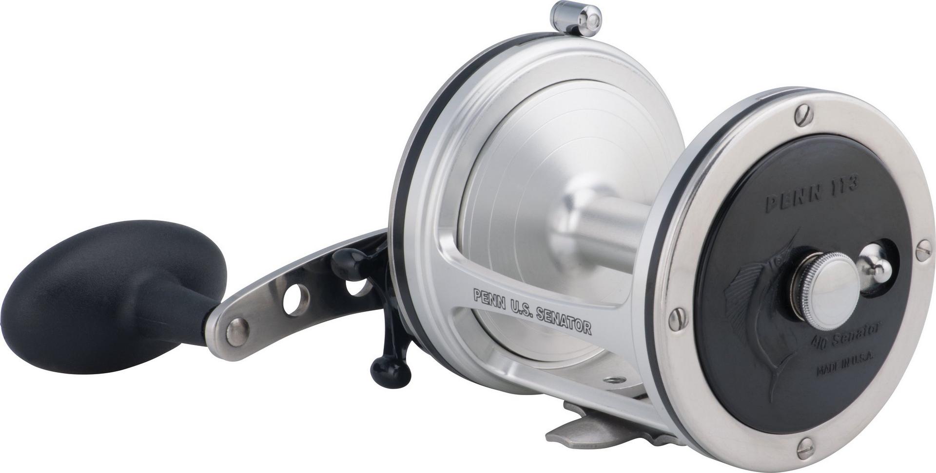 US Senator® Conventional Fishing Reel - Saltwater & Freshwater Spinning Reel for Surf, Pier & Boat Fishing | Durable Marine-Grade Construction for Anglers