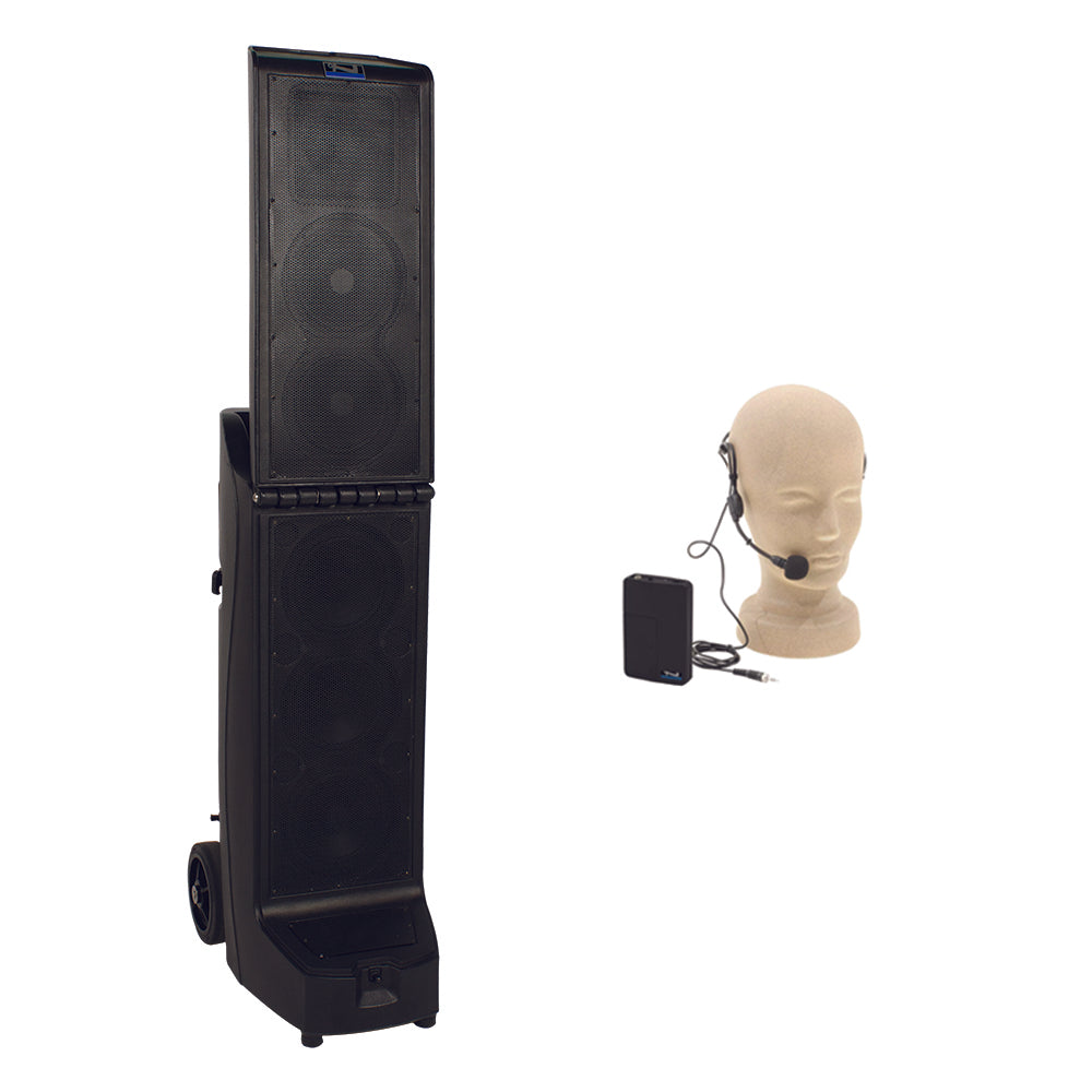 Anchor Audio Bigfoot XU2 Anchor Air Portable PA System with Wireless Microphone - Perfect for Outdoor Events, Weddings, and Live Performances