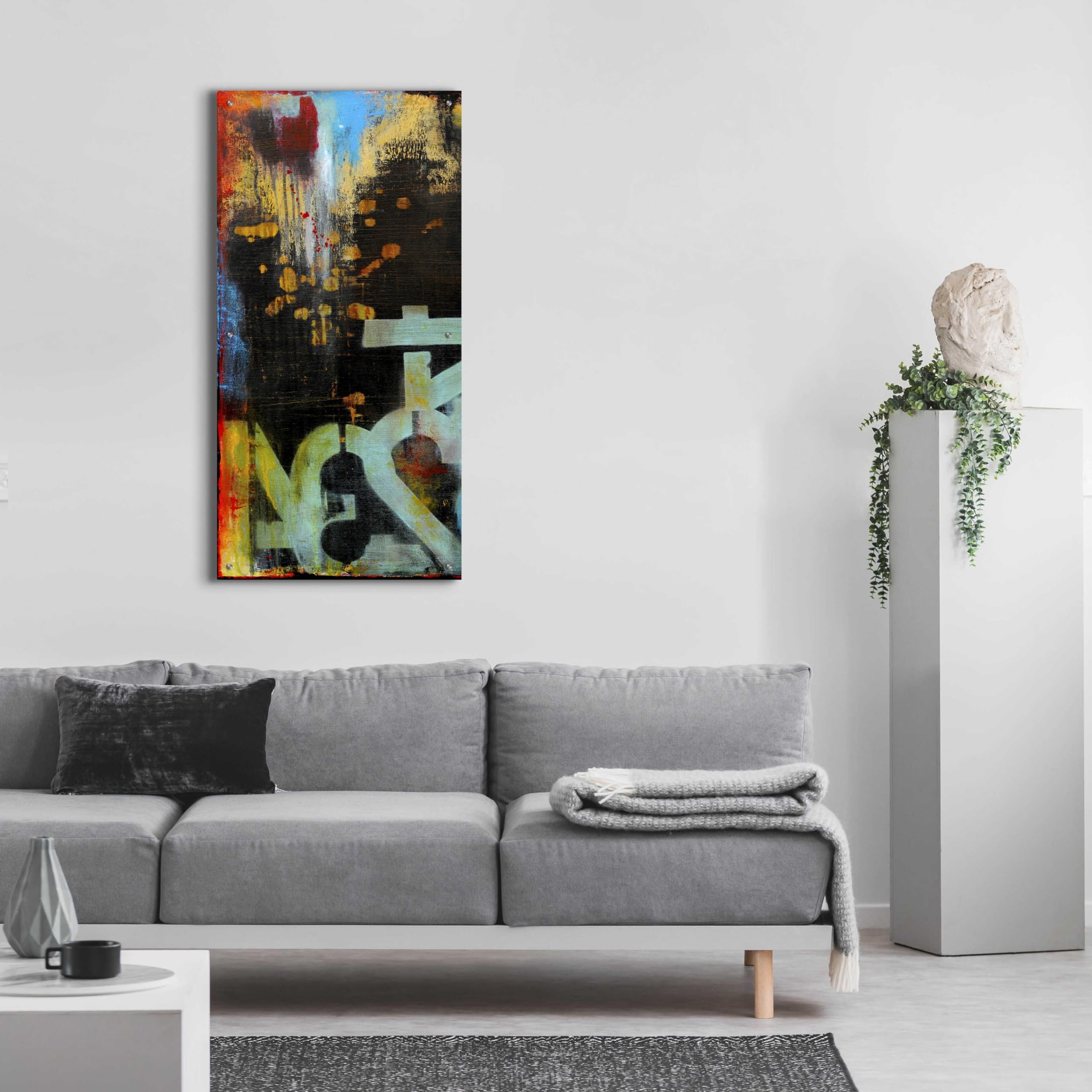 Epic 'Out Numbered I' Acrylic Glass Wall Art by Erin Ashley - 24