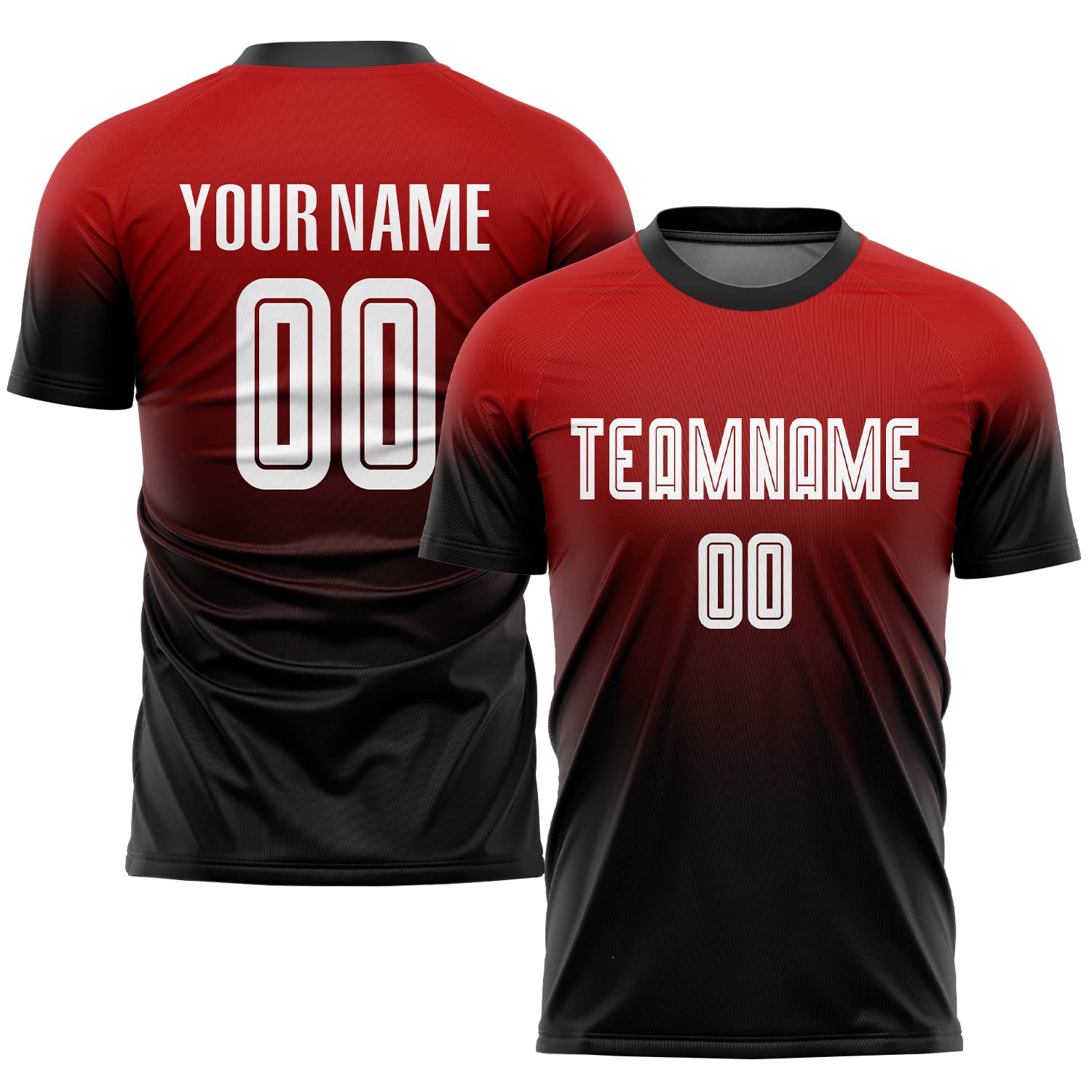 Custom Soccer Jerseys for Men, Women & Youth - Personalized Team Uniforms with Name, Number & Logo - Perfect for Games, Training & Fan Gear