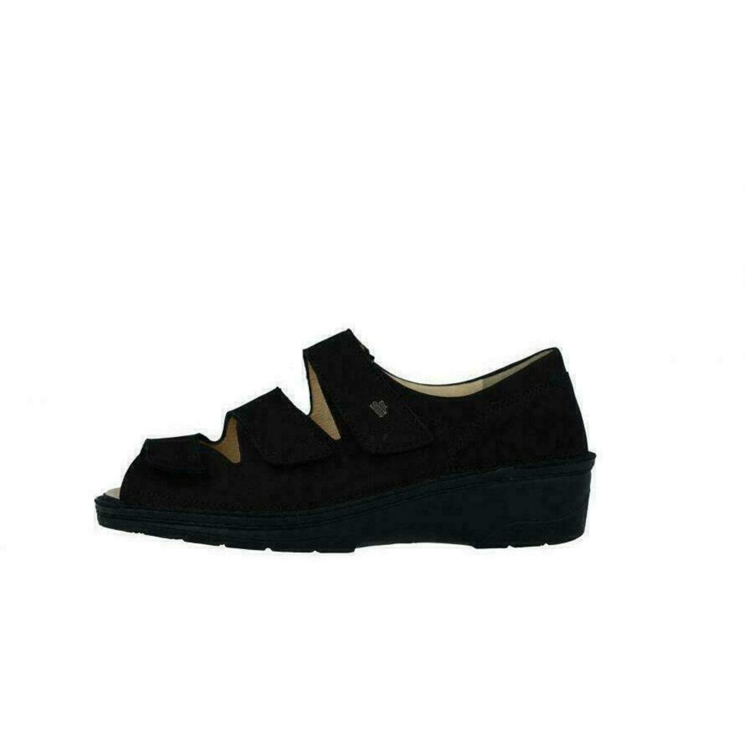 Finn Comfort Women's Ischia Nubuck Sandals - Comfortable Leather Walking Sandals for Women - Perfect for Travel, Beach & Everyday Wear