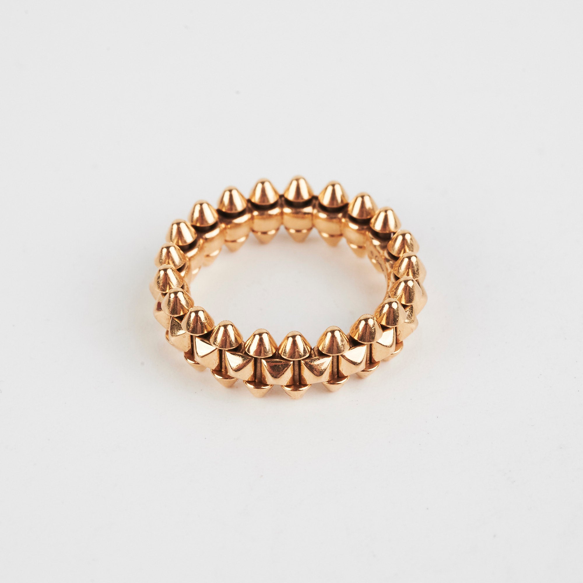 Cartier Clash de Ring Size 49 in 18K Pink Gold - Elegant Small Model Jewelry for Women | Perfect for Weddings, Anniversaries & Special Occasions
