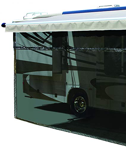 Sunguard EZ ZipShade Tan 13' x 10' Drop - Retractable Outdoor Sun Shade for Patio, Deck, and Poolside Protection
