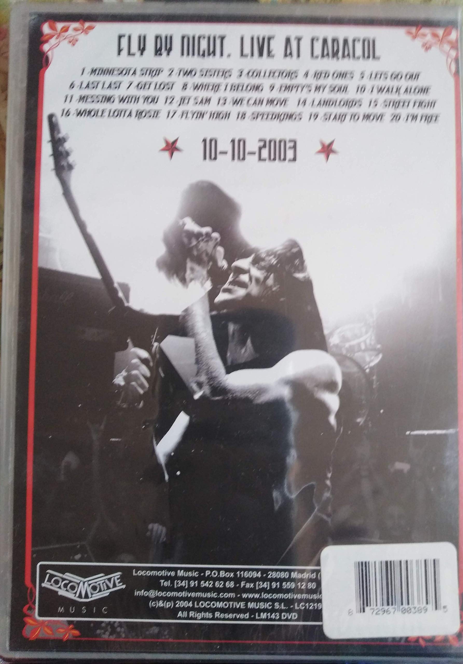 Sex Museum: Fly By Night - Live at Caracol Concert | Vintage Rock Album | Perfect for Music Collectors & 80s Nostalgia Fans