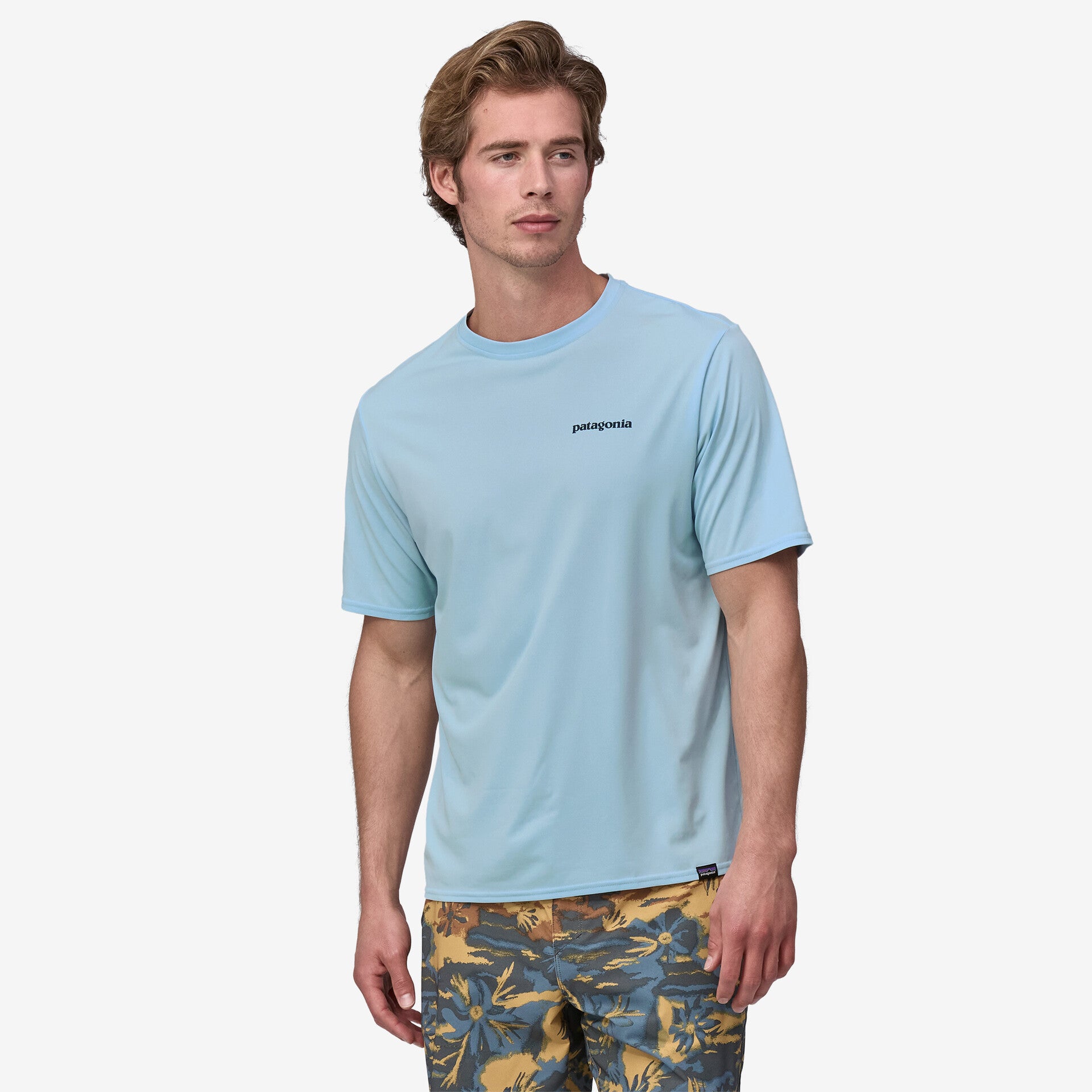 Men's Capilene® Cool Daily Graphic T-Shirt - Breathable & Quick-Dry Activewear for Hiking, Running & Outdoor Adventures | Style 45355