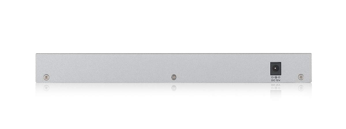 Zyxel XGS1210-12 12-Port Multi-Gigabit Ethernet Switch with 2x 2.5G & 2x 10G SFP+ Ports - Web-Managed Network Switch for Home Office, Gaming & Small Business - Desktop or Wall Mountable