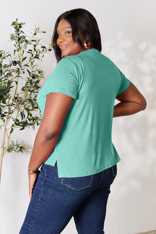 Round Neck Short Sleeve T-Shirt for Men - Comfortable Cotton Casual Tee - Perfect for Everyday Wear, Gym & Outdoor Activities