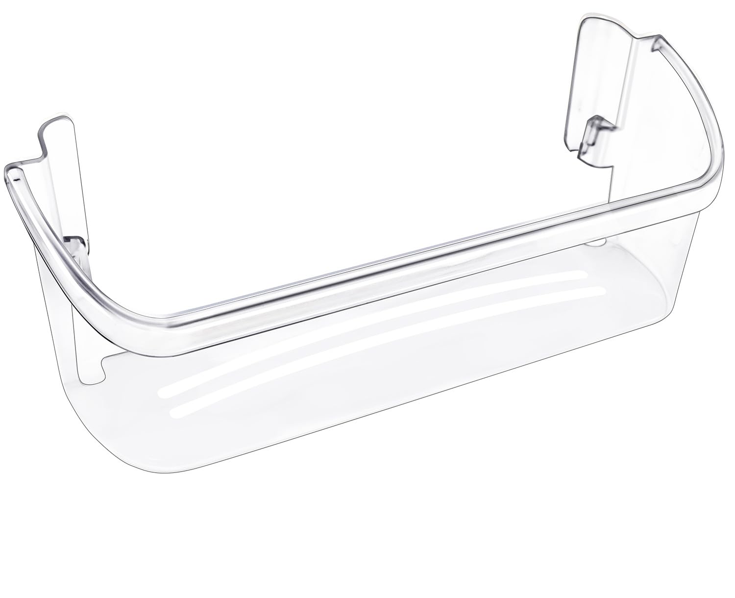 UPGRADED Frigidaire Refrigerator Door Bin Shelf Replacement - AP6278233 PS12364199 4547407 Compatible Parts for Bottom 2 Shelves | Durable Side Shelf Rack Organizer for Fresh Food Storage & Kitchen Organization