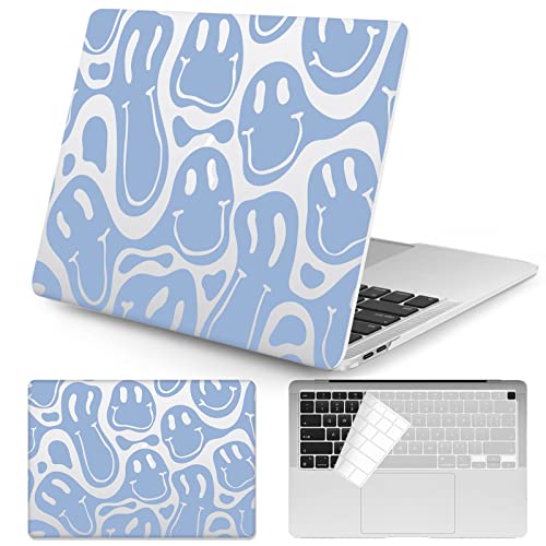 1Pack:Haze blue smiley