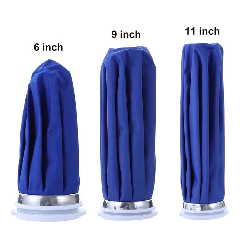 Reusable Ice Pack for Pain Relief - Hot & Cold Therapy Gel Wrap for Knee, Ankle, Shoulder, Neck, Calf - Sprain Recovery & Muscle Pain Relief - Perfect for Sports Injuries, Post-Workout Recovery & Arthritis Pain