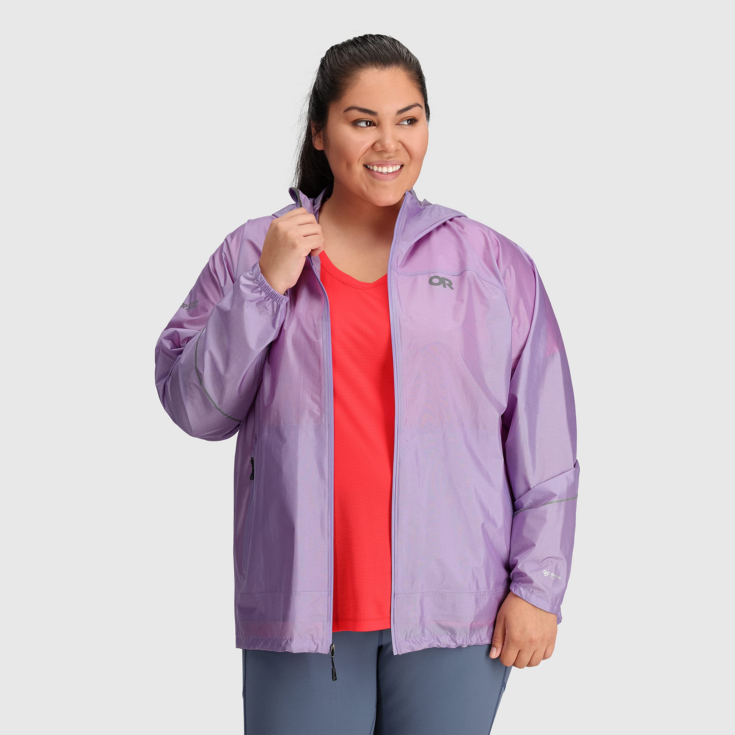 Women's Windbreaker Jacket - Lightweight & Waterproof for Hiking & Travel