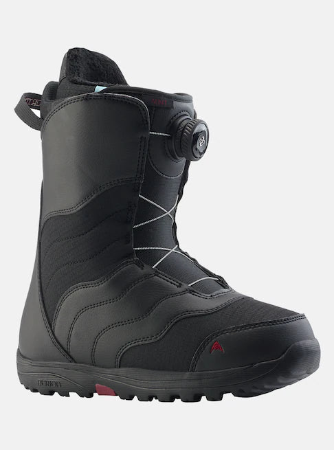 Burton Women's Mint Boa Snowboard Boots 2025 - Waterproof Winter Snowboarding Shoes with Adjustable Fit for All-Mountain Riding & Freestyle Performance | Perfect for Powder Days, Park Sessions & Backcountry Adventures