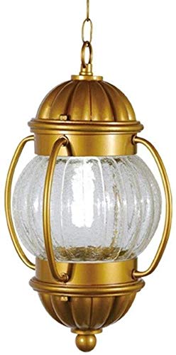 Solar Powered Outdoor Pendant Light - Waterproof & Rustproof Aluminum Garden Lantern with E27 Base for Gazebo, Pergola, Terrace (Perfect for Patio, Backyard & Landscape Lighting)