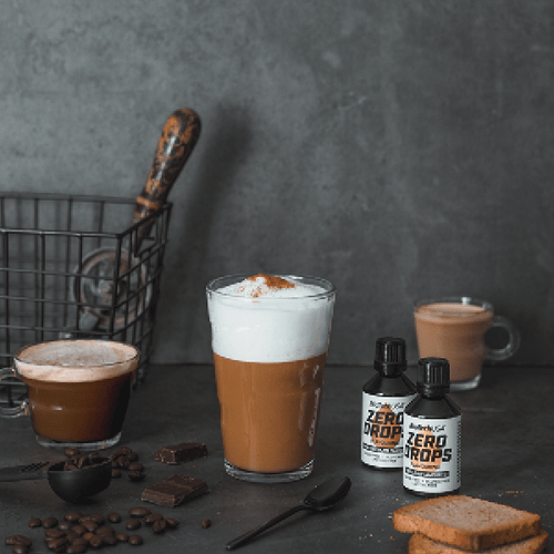 BioTech USA Zero Drops 50ml - Sugar-Free Flavor Enhancer for Coffee, Tea & Baking | Zero Calorie Sweetener Drops for Keto & Diabetic Diet | Perfect for Home, Office & Gym Use