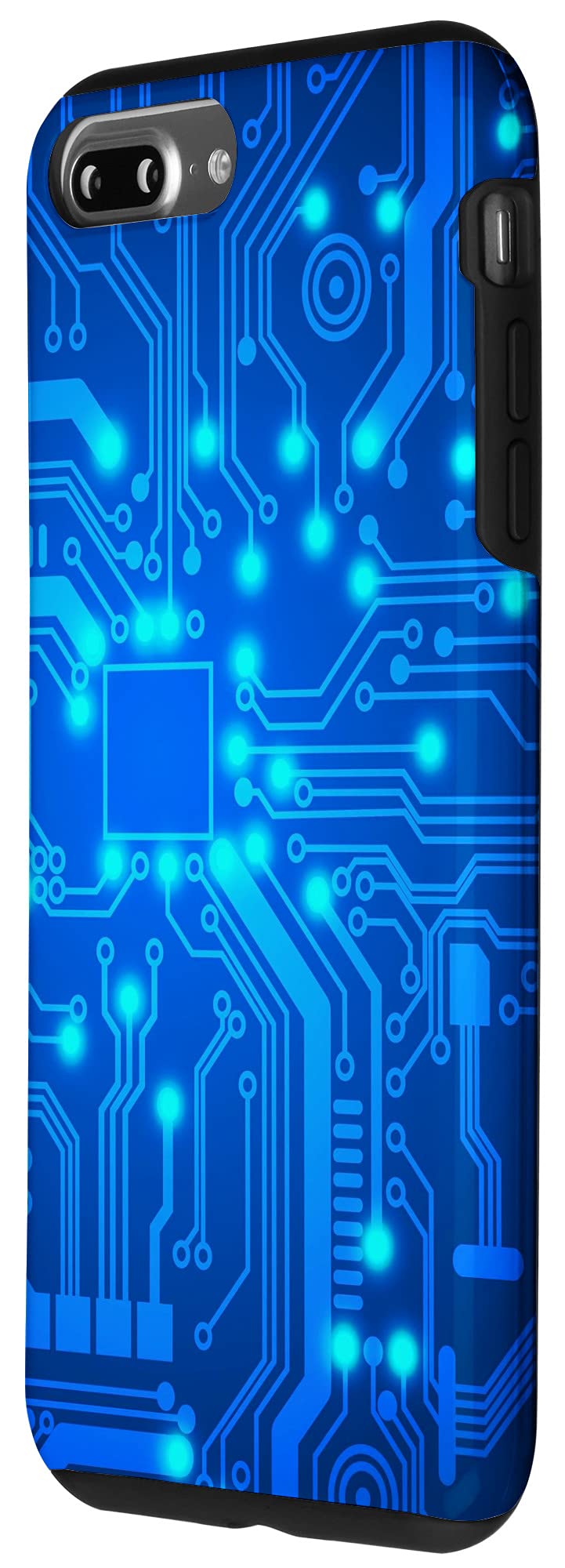 iPhone 7 Plus/8 Plus Blue Circuit Board Case for Tech Lovers