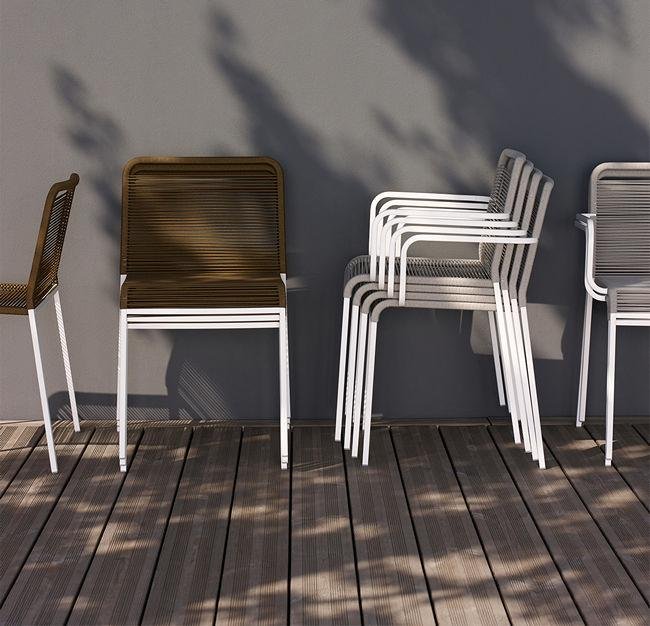 Lapalma Aria S43 Outdoor Armchair - Weather-Resistant Patio Lounge Chair for Garden, Poolside & Backyard Relaxation