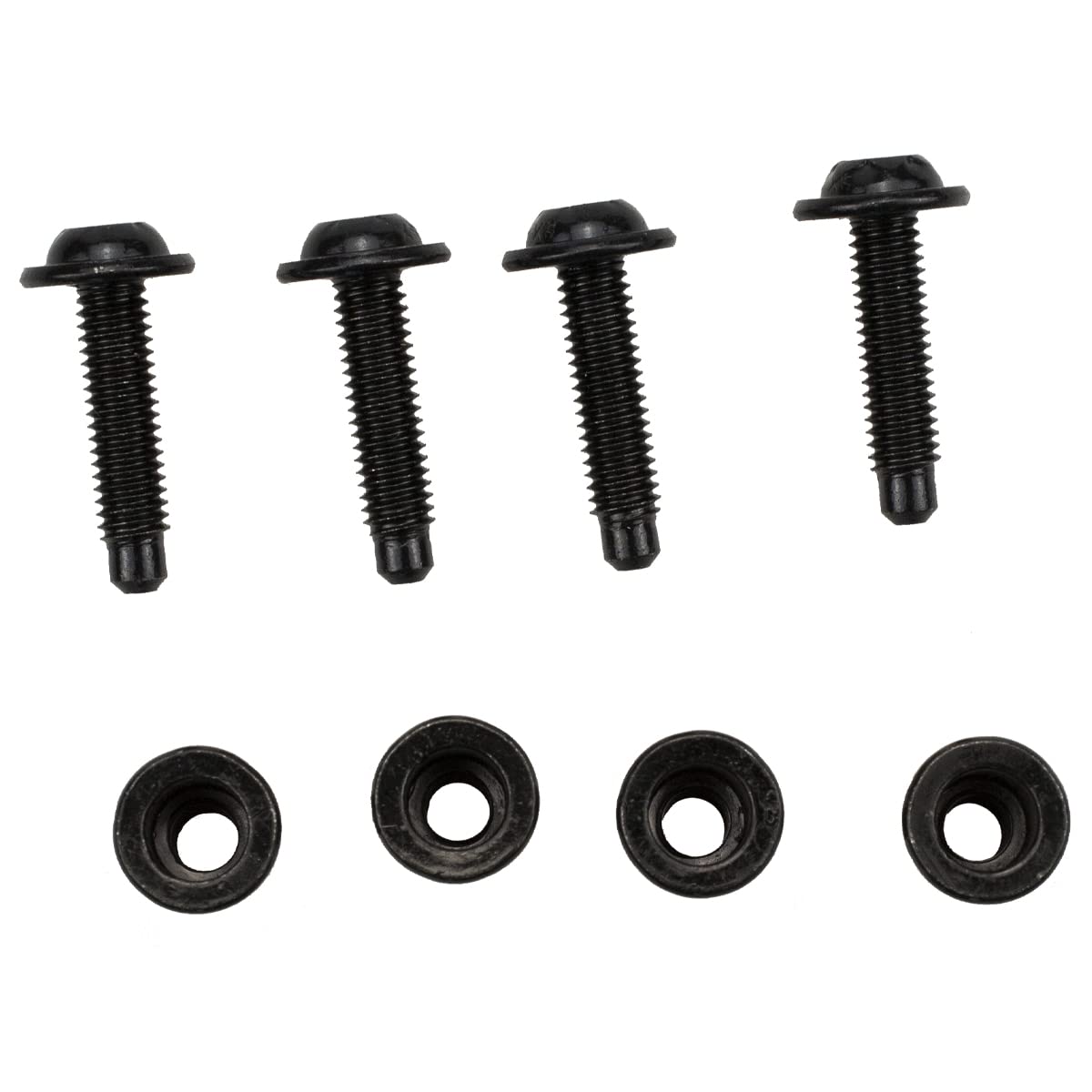 RLB-HILON Tailgate Molding Cap Kit - 4PCS Screws & Nuts for Chevy GMC Silverado Sierra 2007-2013 - Easy Truck Bed Accessory Installation