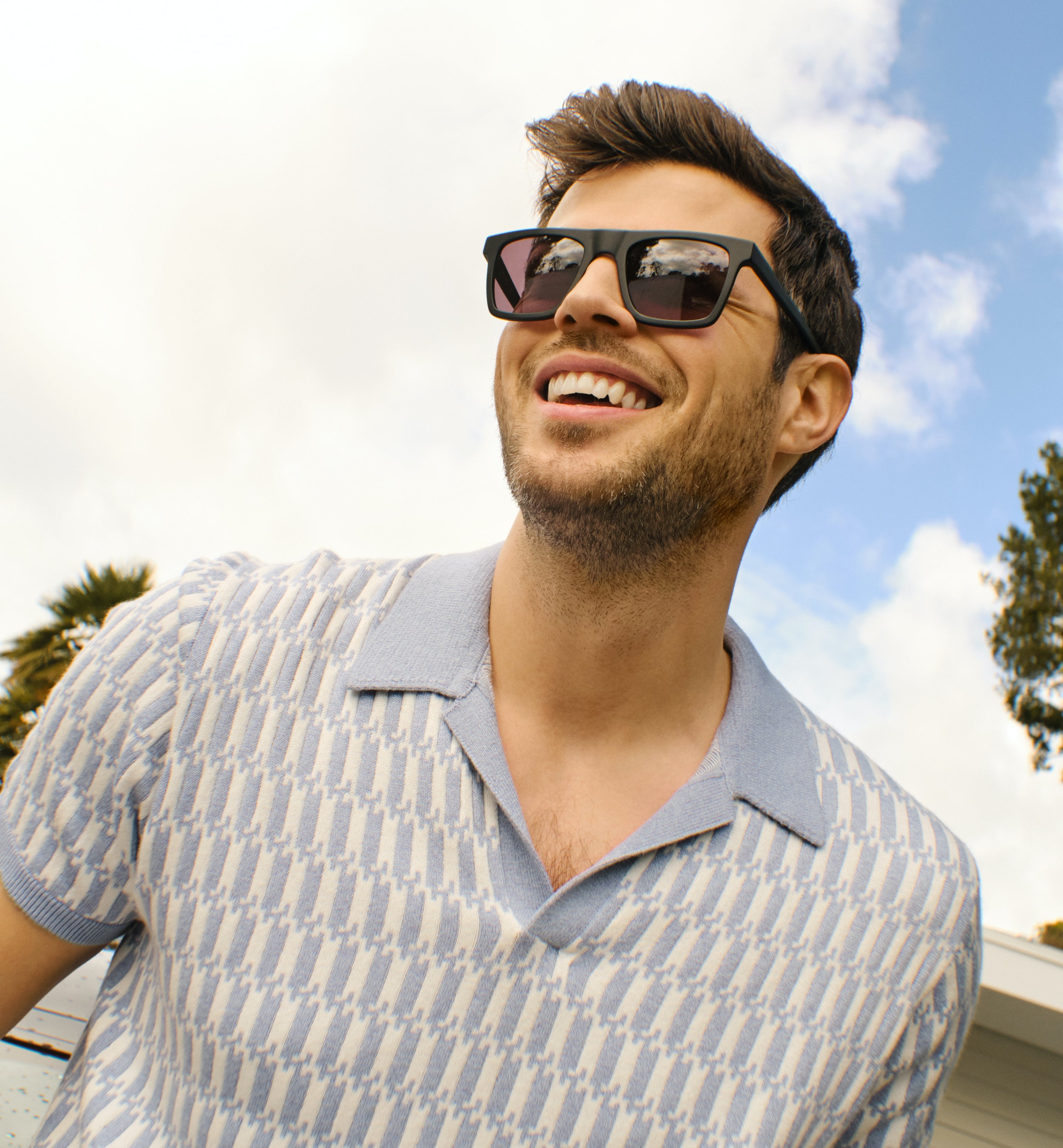 Premium Polarized Flow Sunglasses for Men & Women - UV Protection, Lightweight & Stylish for Outdoor Sports, Driving & Beach Vacations