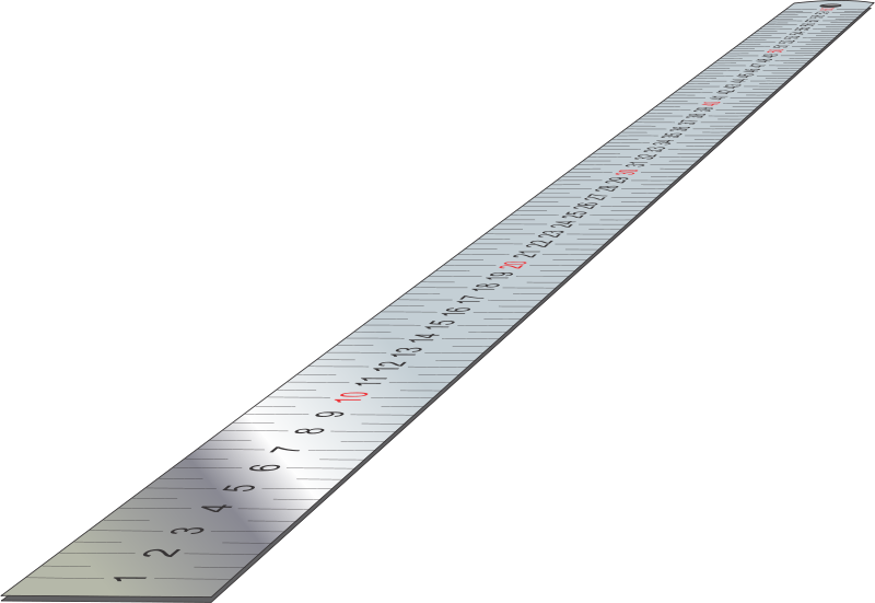 1M Steel Ruler - Heavy Duty Metal Measuring Tool for DIY, Woodworking, and Crafting | Accurate Metric and Imperial Scale for Home, Office, and Workshop Use