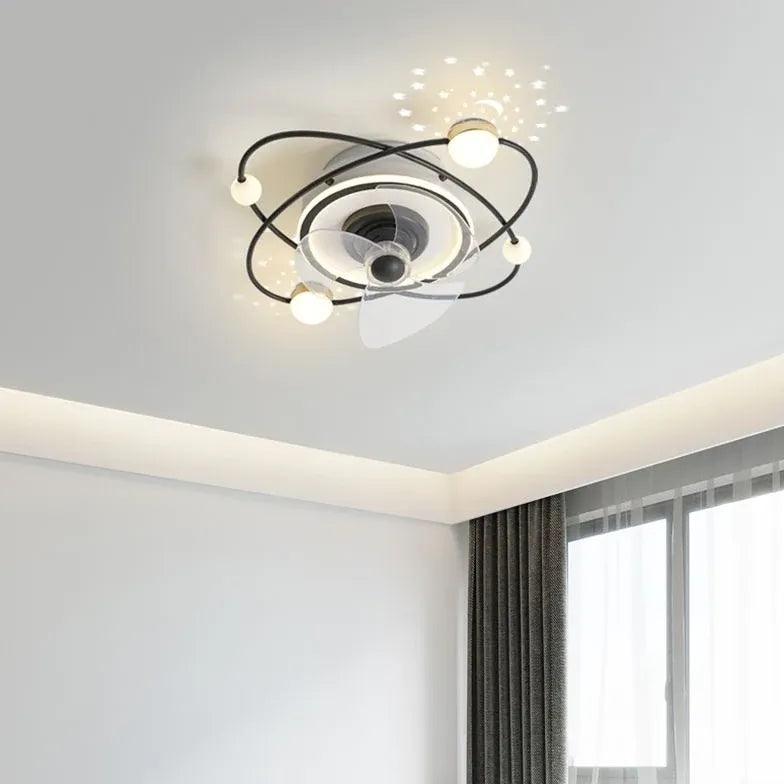 Modern Ceiling Fan with Light - 3 Blades, Remote Control, Quiet Motor for Bedroom, Living Room & Office | Energy Efficient & Stylish Home Decor